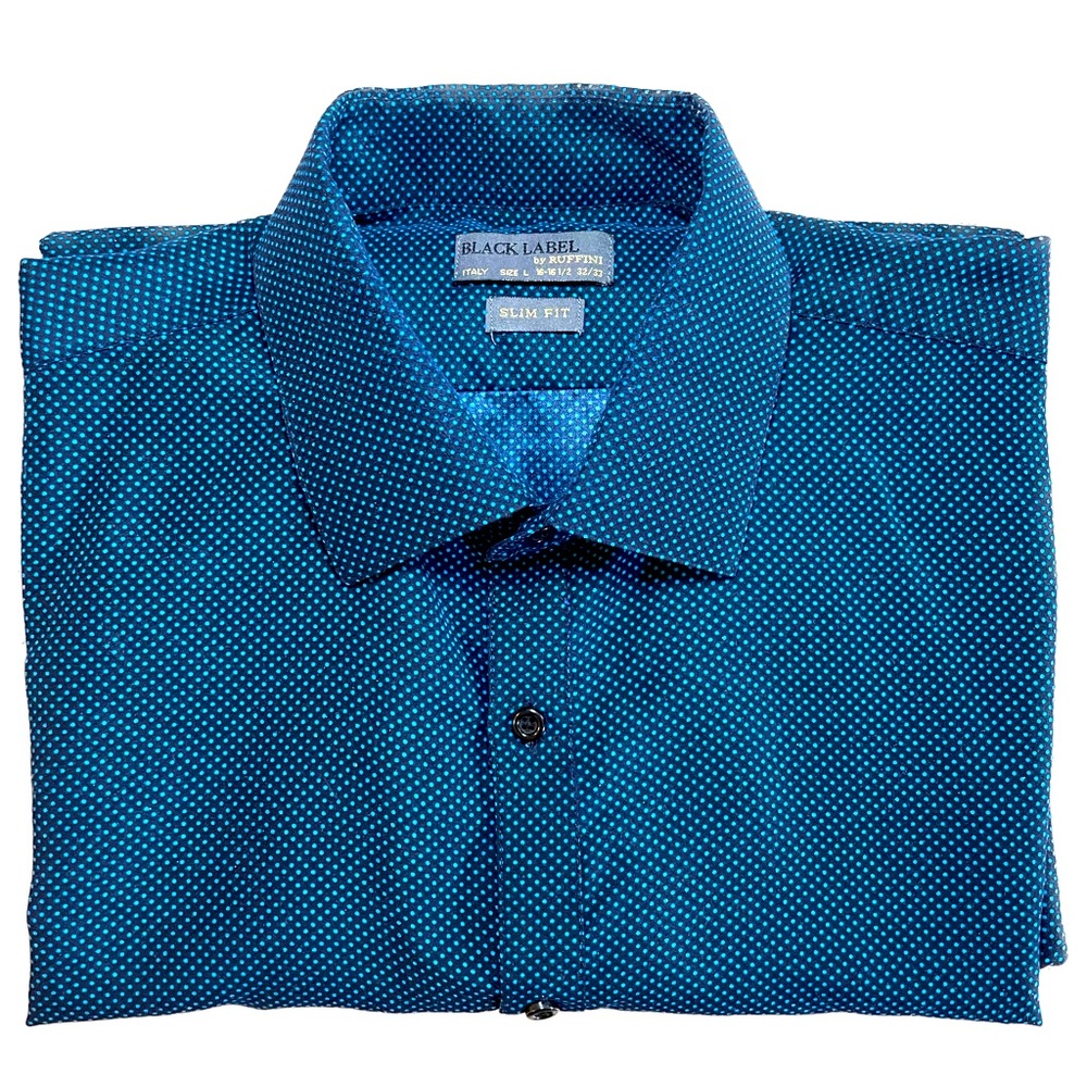 Long sleeve collared dress shirt